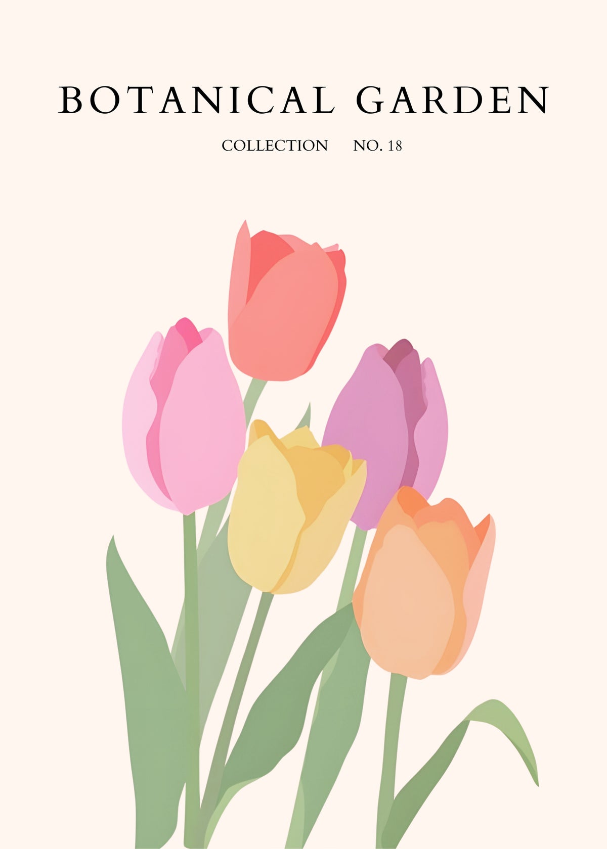 Blush Tulip Garden