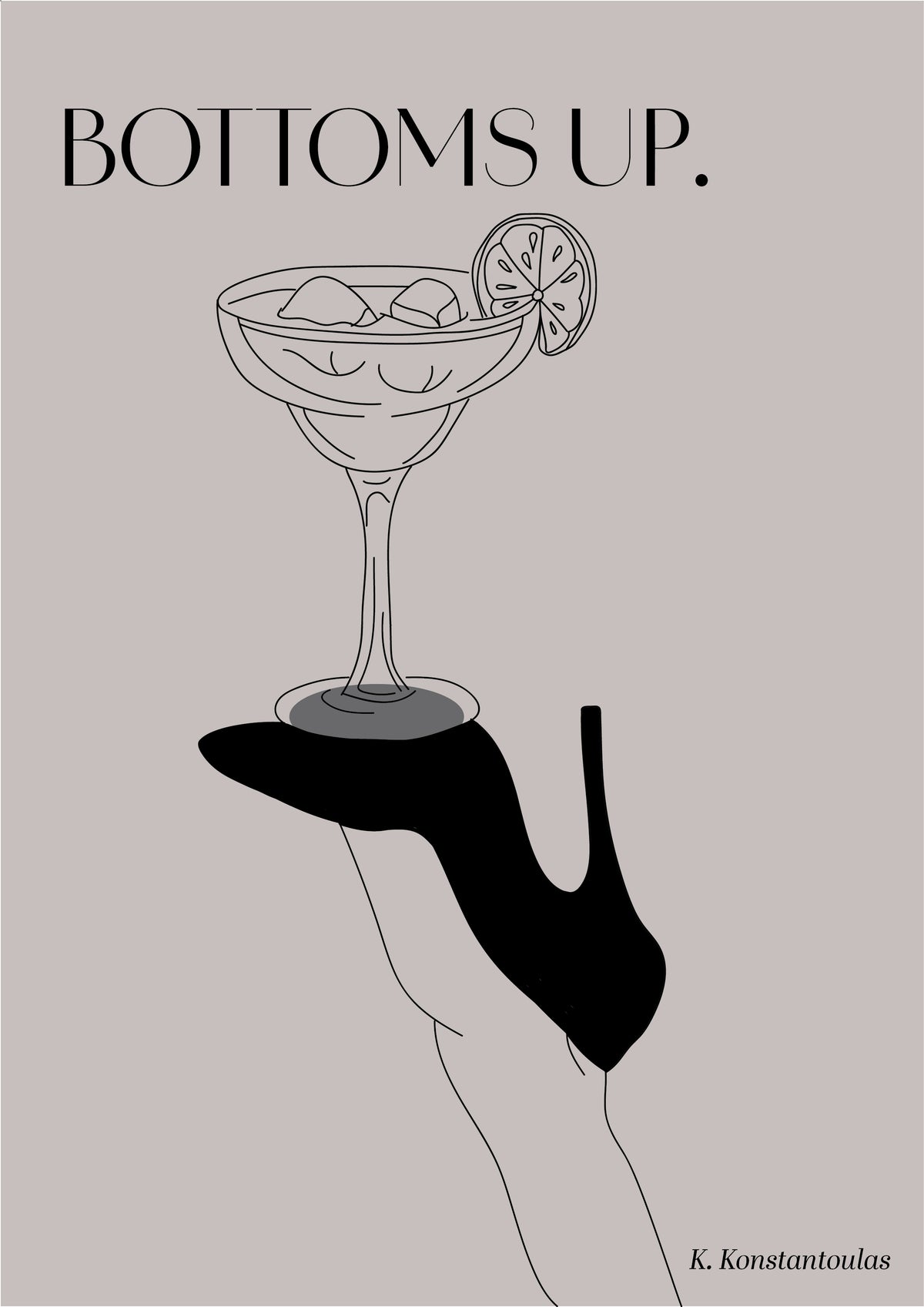 Bottoms up Poster