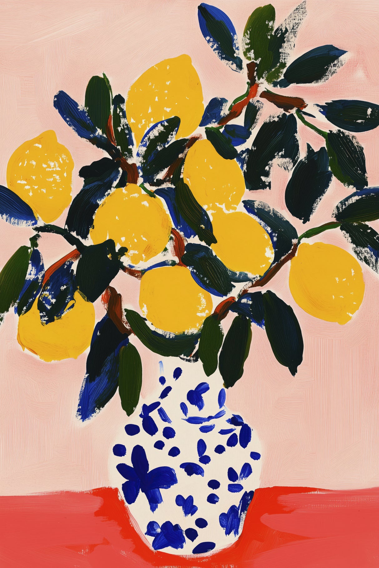 Lemonbouquet Poster och Canvastavla