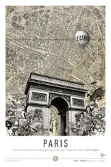 Paris (City Breaks) Poster och Canvastavla