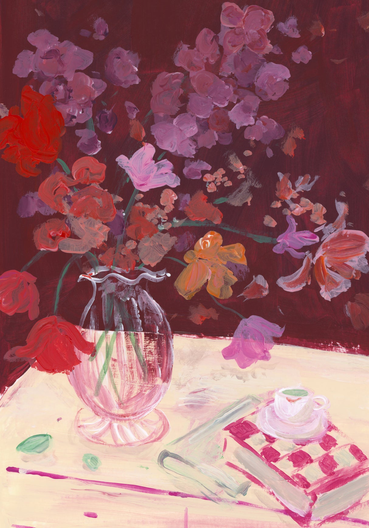 Fall Bouquet 70x100 Poster och Canvastavla