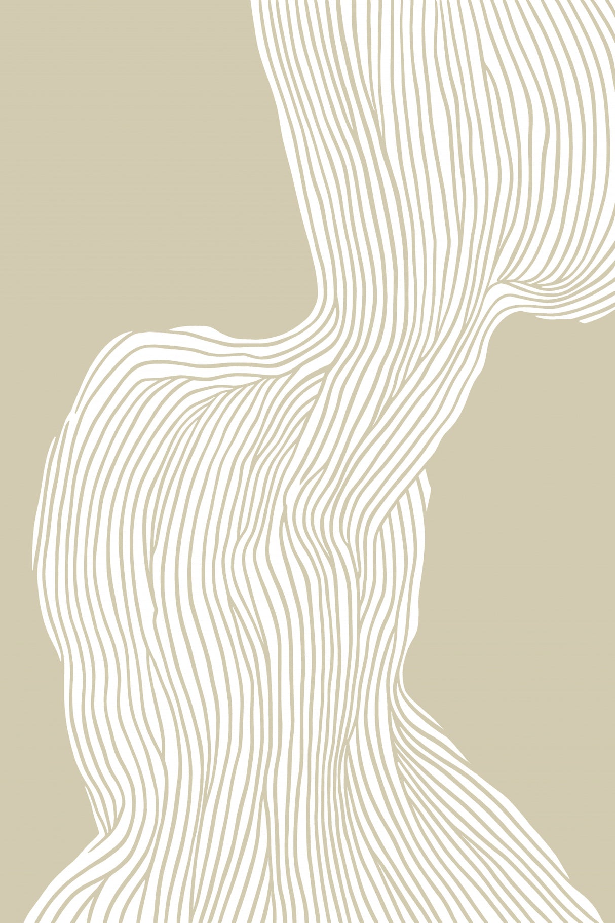 Fibers No 4 Poster och Canvastavla