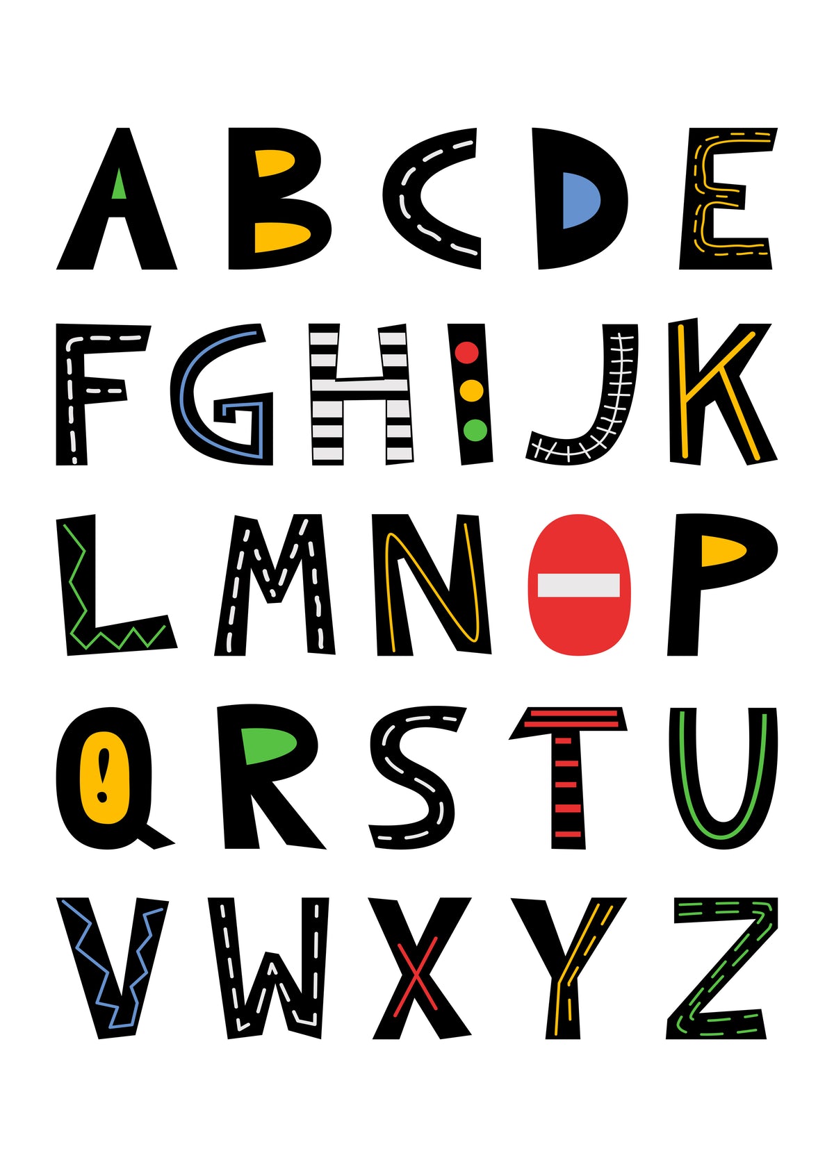 Car Alphabet