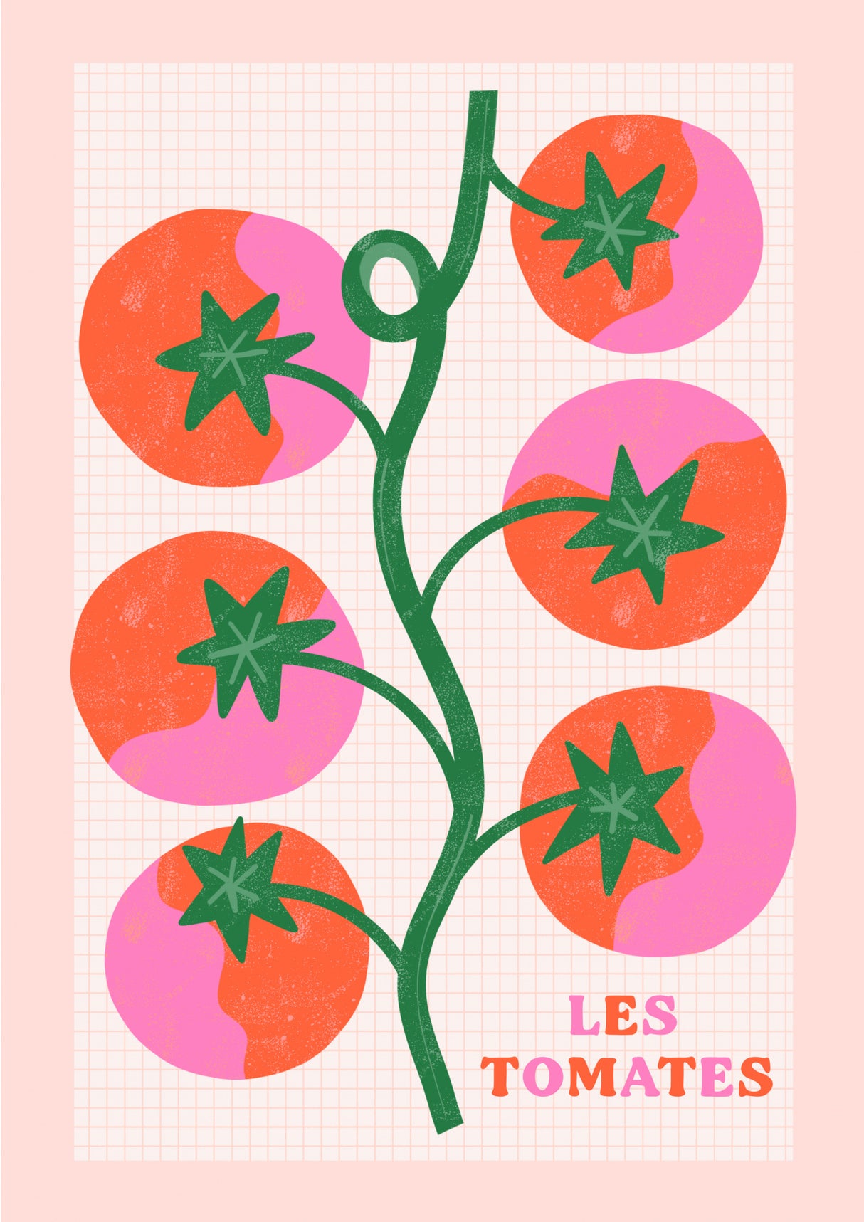 Les Tomates Poster och Canvastavla