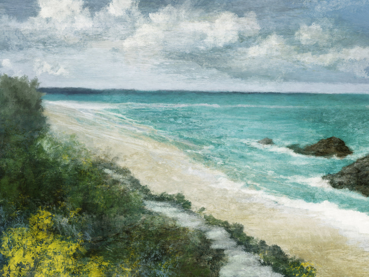 Coastal Walk Poster och Canvastavla