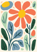 Coral Meadow Flowers