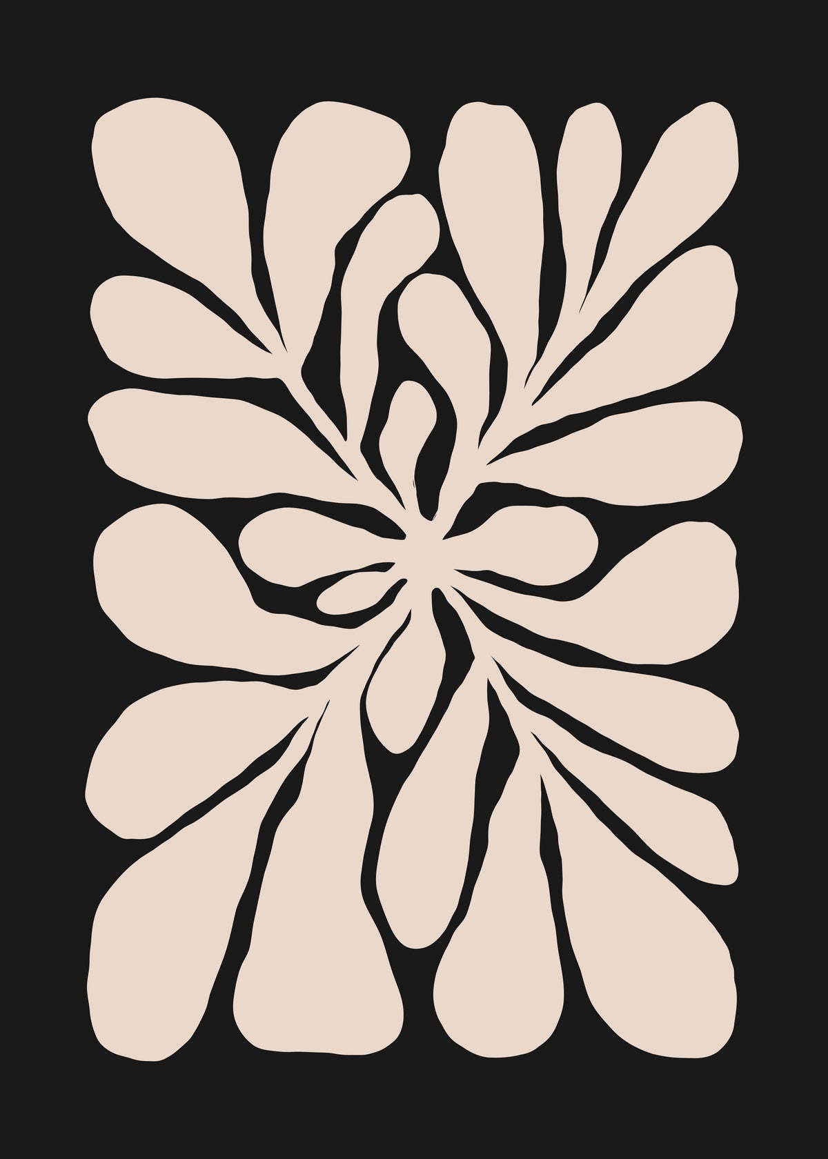 Cream Petal Bloom