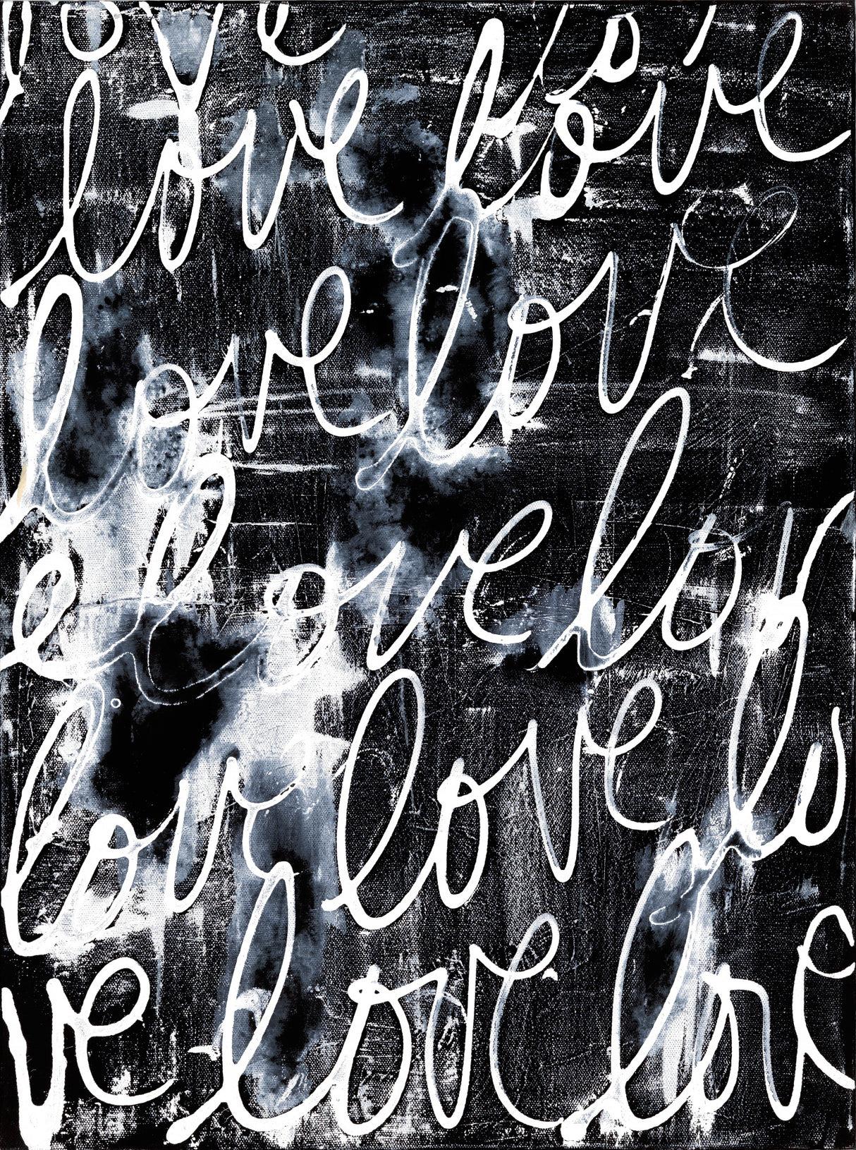 Love Love Love Poster och Canvastavla