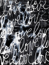 Love Love Love Poster och Canvastavla