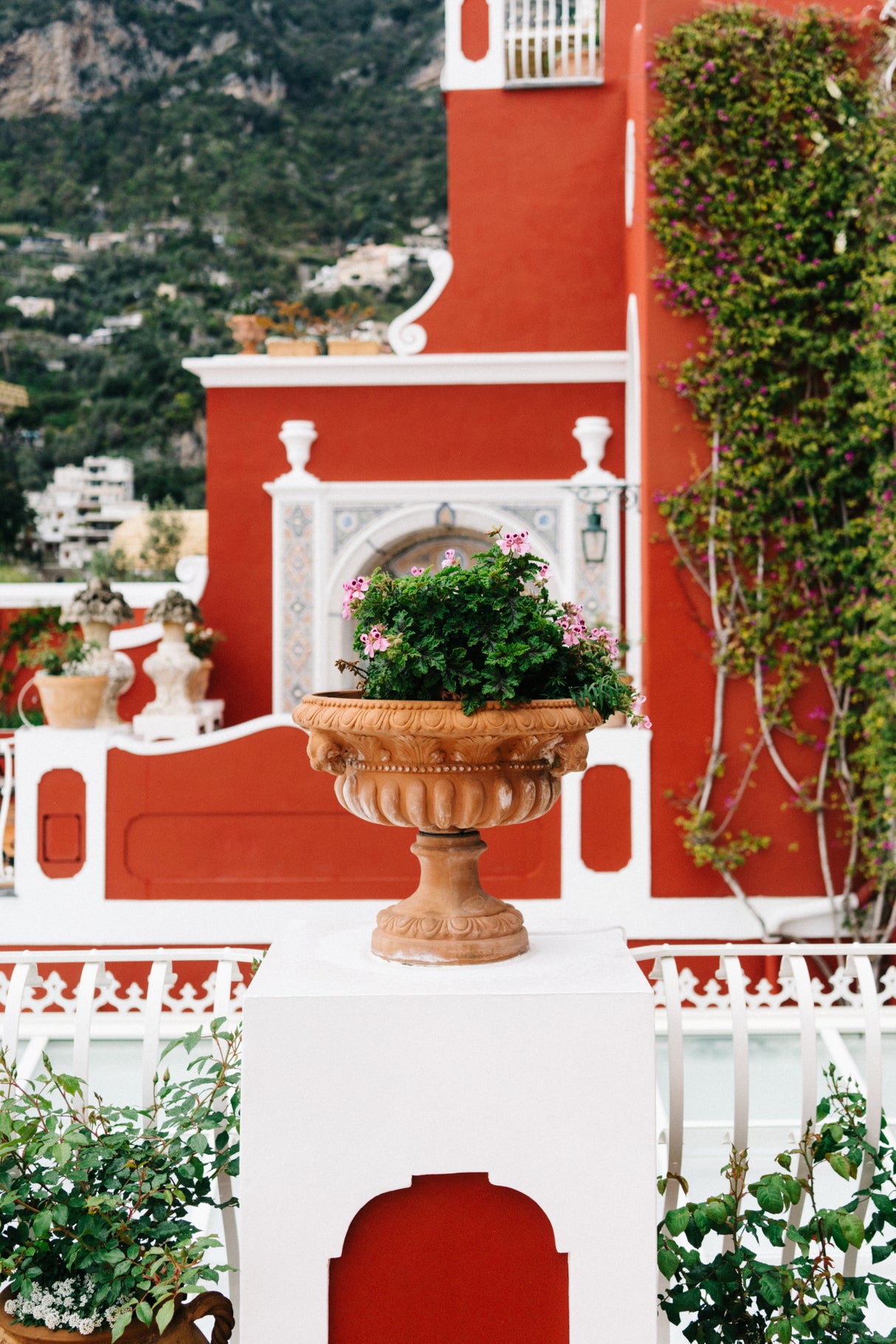 Rainy Positano Iv Poster och Canvastavla