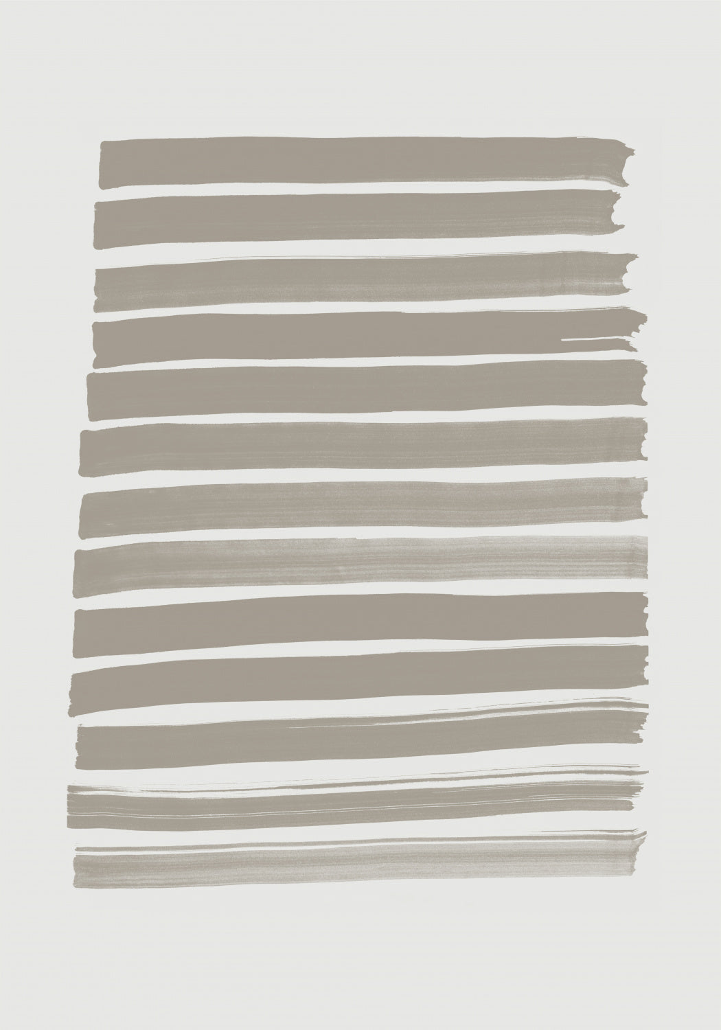 Green Strokes Poster och Canvastavla