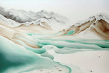 Frozen Landscape Poster och Canvastavla