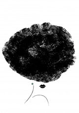 Ballerina Hair Poster och Canvastavla