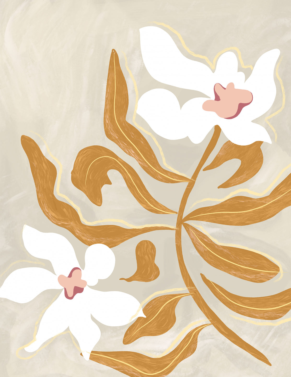 Flowerflowerflower Poster och Canvastavla