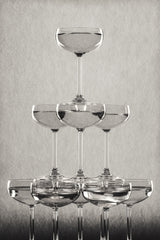 Champagne tower_9 Poster och Canvastavla