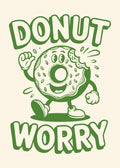 Donut Worry Character Poster