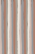 Pastel Stripes Poster och Canvastavla