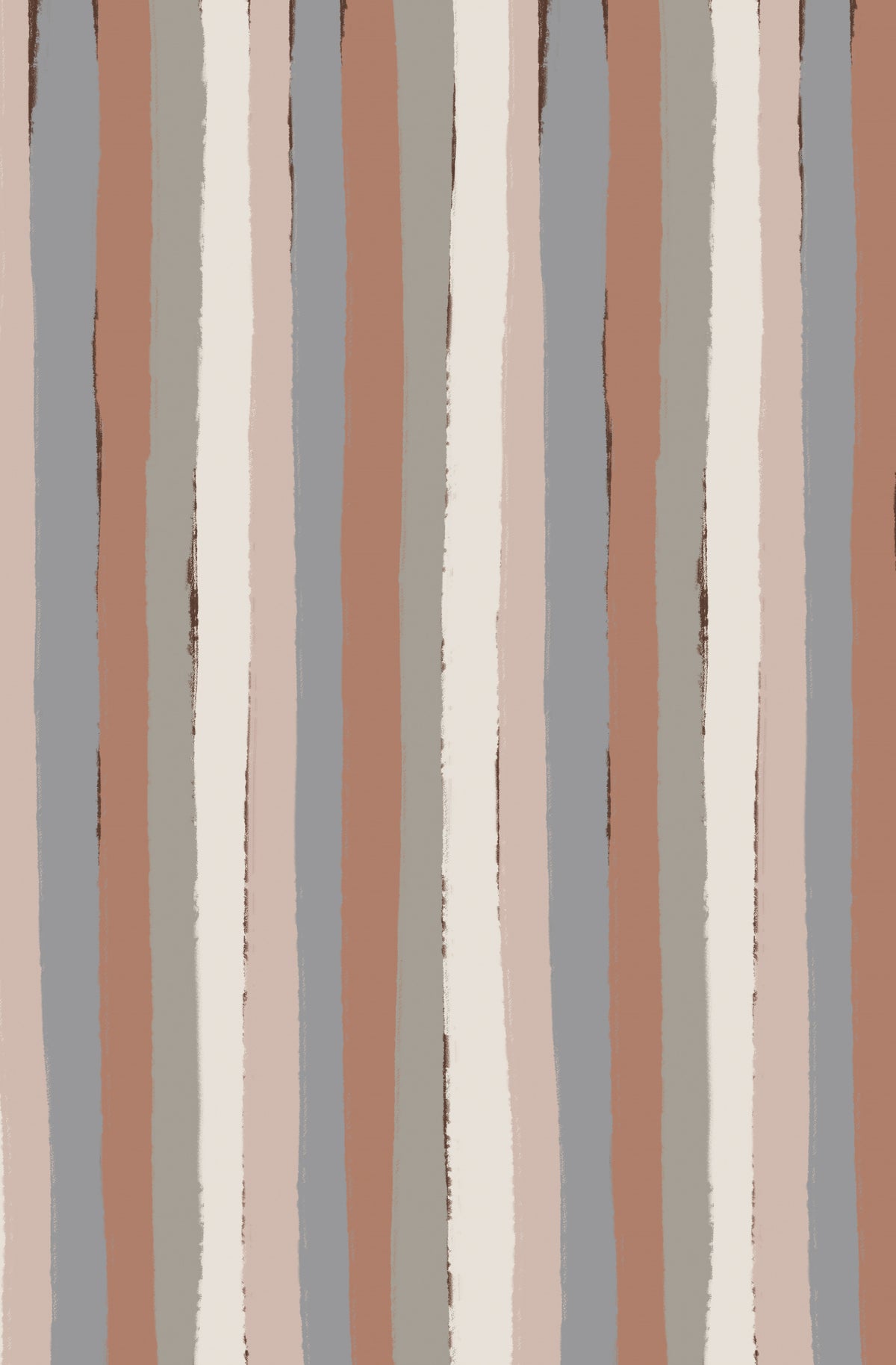 Pastel Stripes Poster och Canvastavla