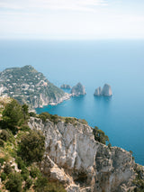 Coast of Capri Italy Poster och Canvastavla