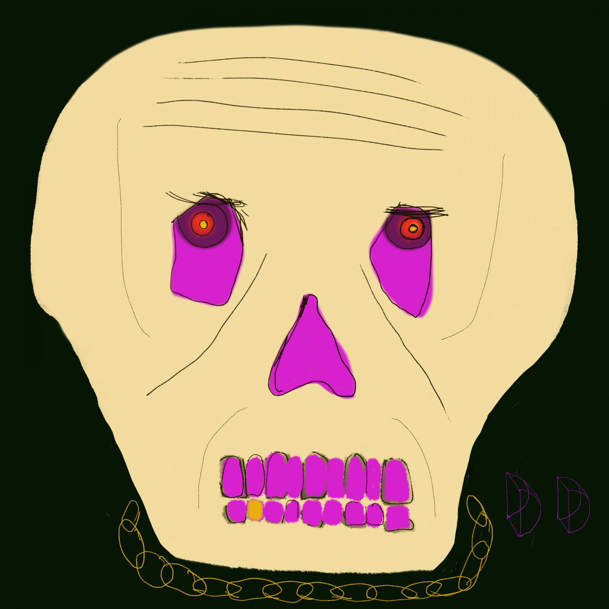 Sad Head Poster och Canvastavla