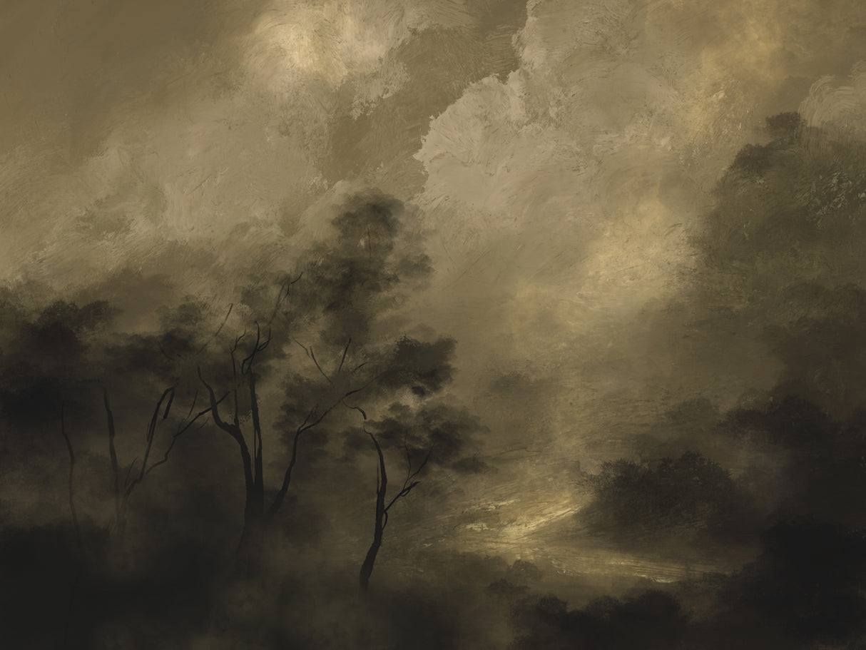 Moody Woods Poster och Canvastavla
