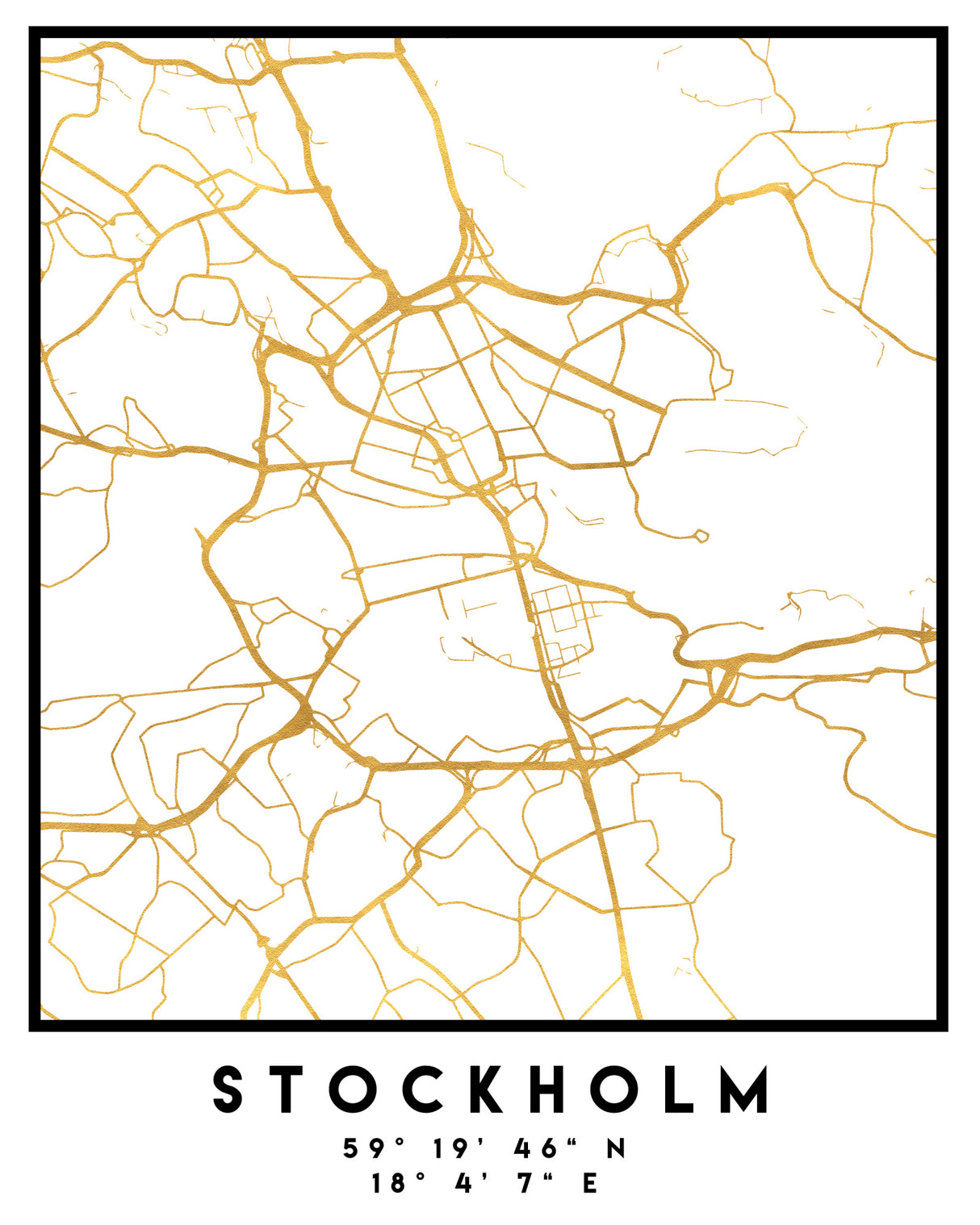 1 Maps 23 Poster och Canvastavla