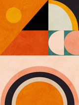 Playing Around Shapes 4 Poster och Canvastavla