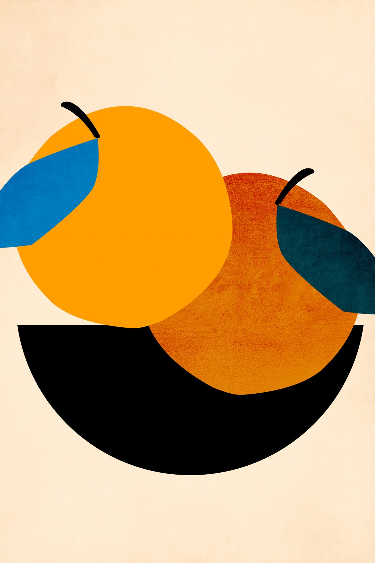 Two Oranges Poster och Canvastavla