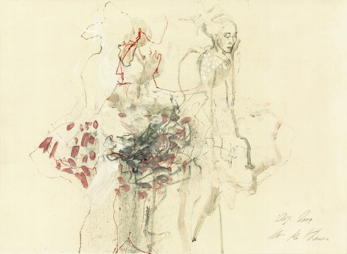 Hommage à Degas IV Poster och Canvastavla
