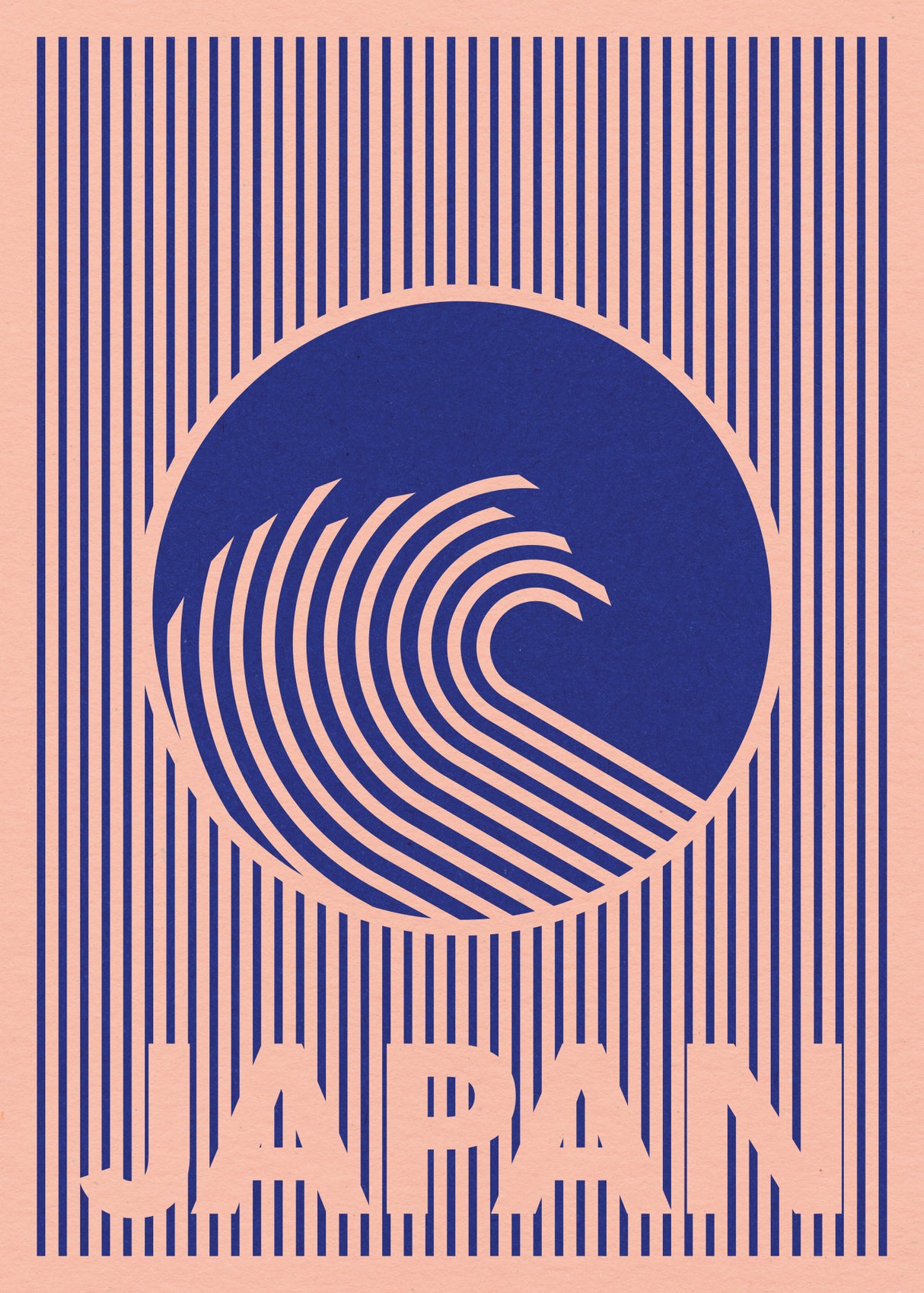 Great Wave of Japan Poster och Canvastavla