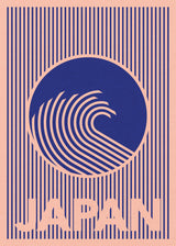 Great Wave of Japan Poster och Canvastavla