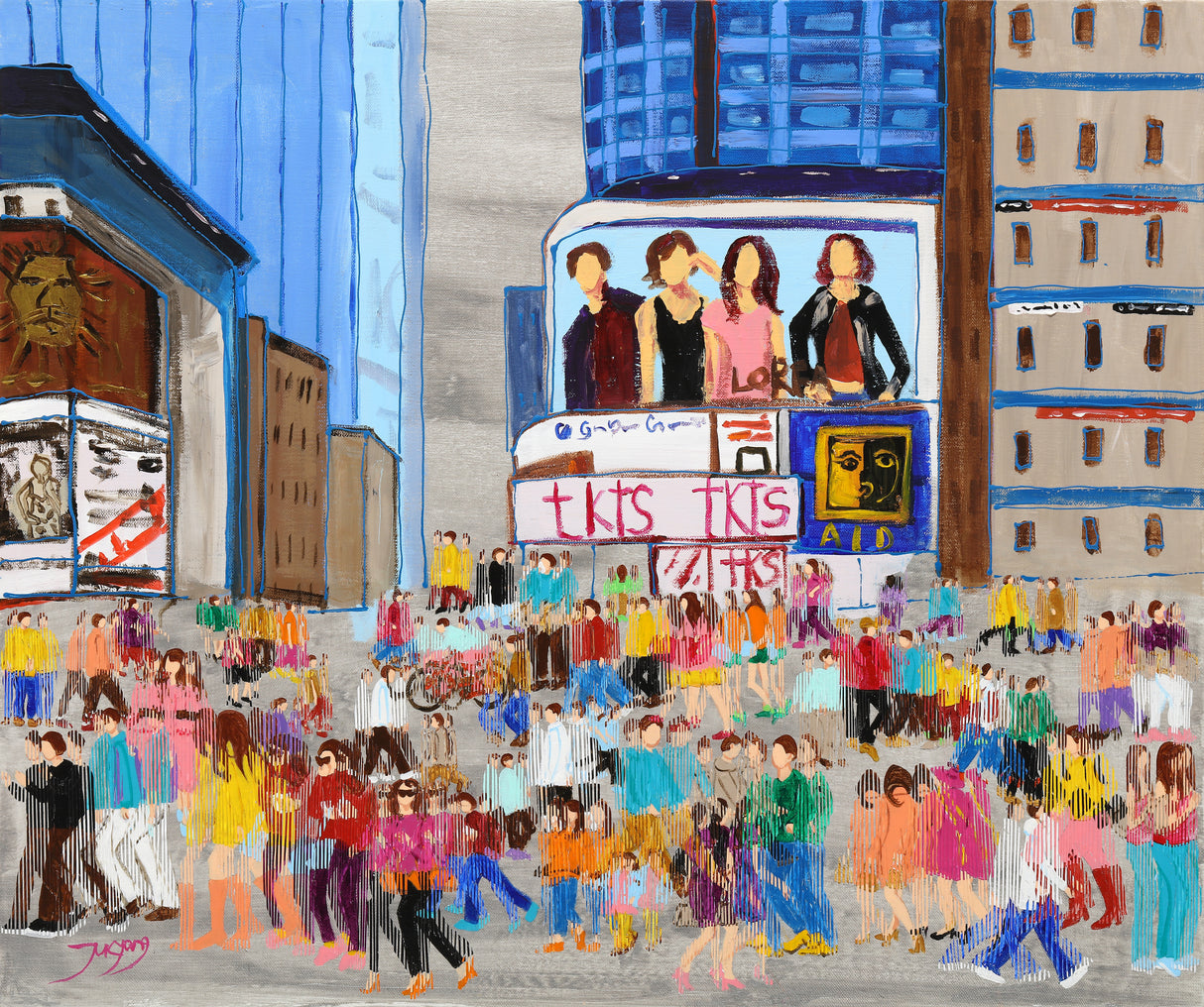 City Life Poster och Canvastavla