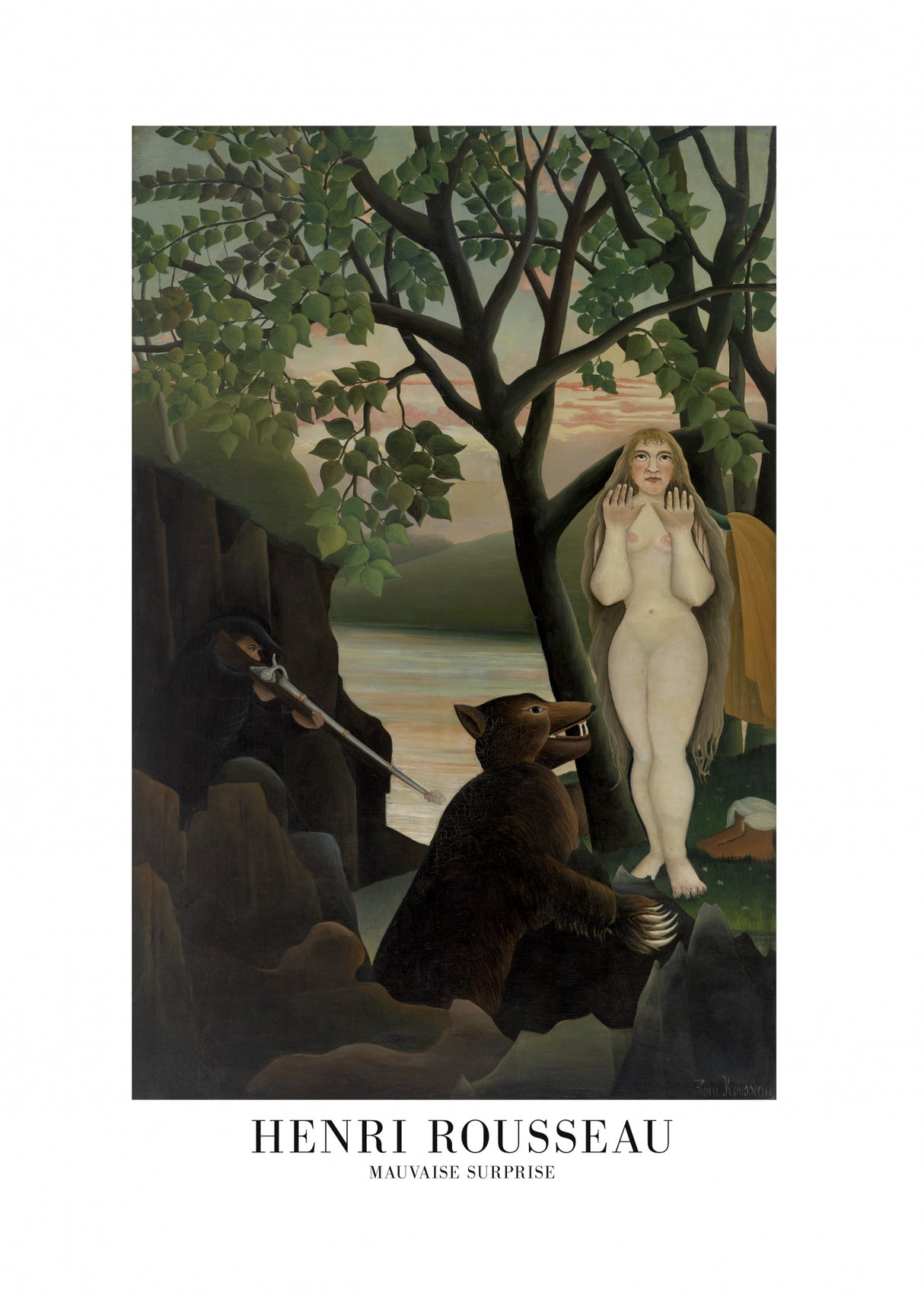 Mauvaise Surprise Poster och Canvastavla