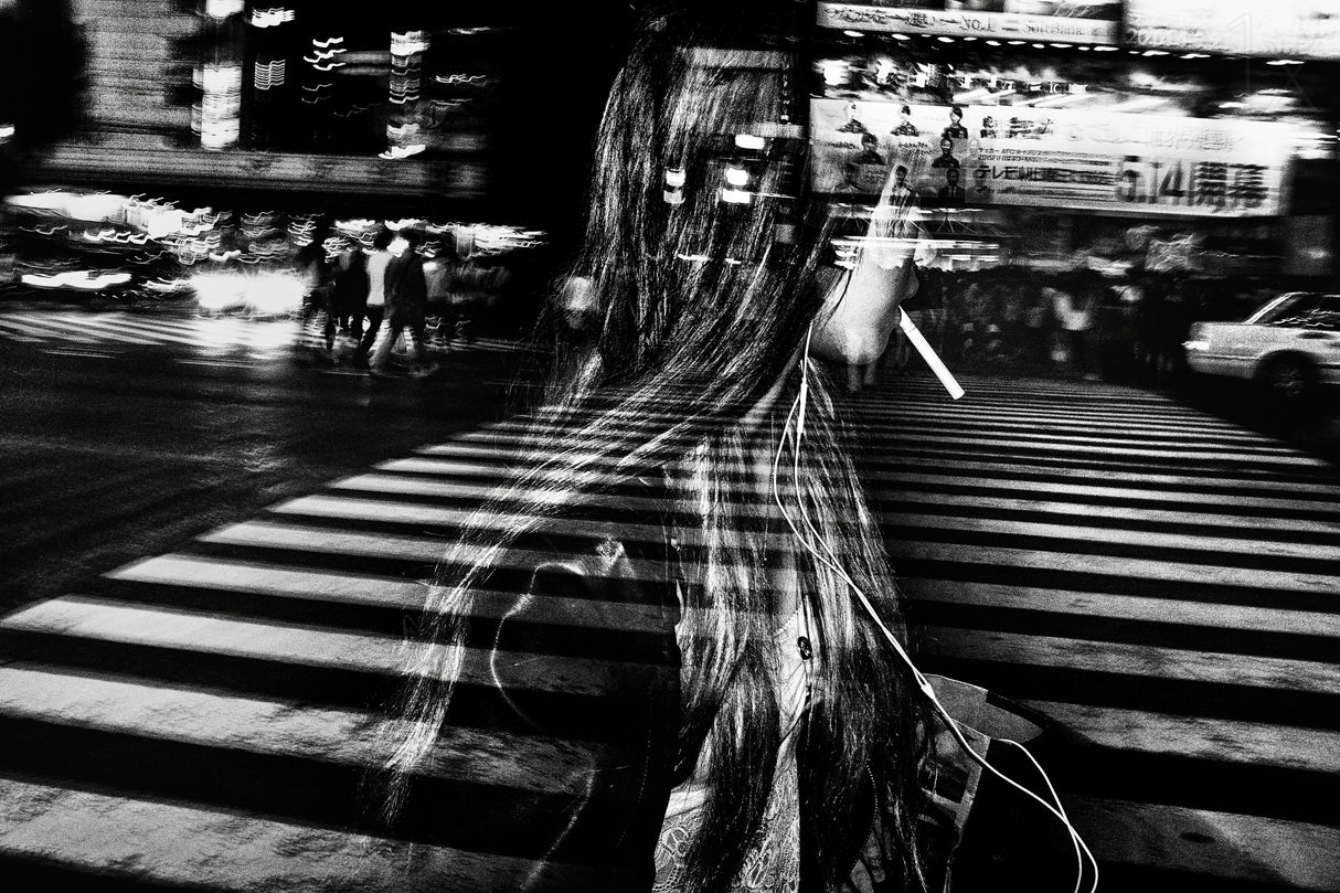 Girl with cigarette Poster och Canvastavla