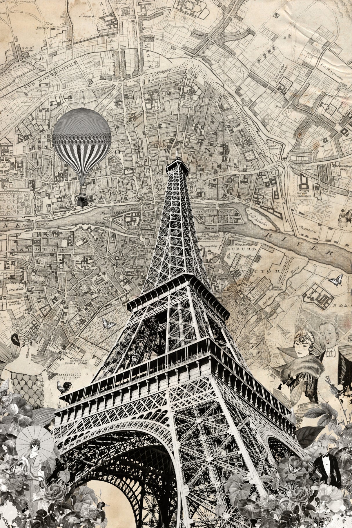 Paris 2 (City Breaks) Poster och Canvastavla