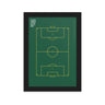 Framed Sport Soccer Field