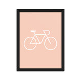 Framed Bicycle Poster