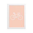 Framed Bicycle Poster