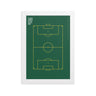 Framed Sport Soccer Field