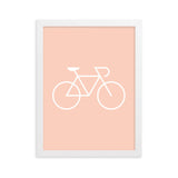 Framed Bicycle Poster