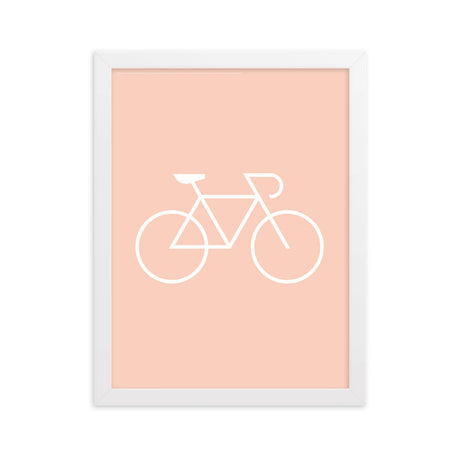 Framed Bicycle Poster