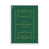 Framed Sport Soccer Field