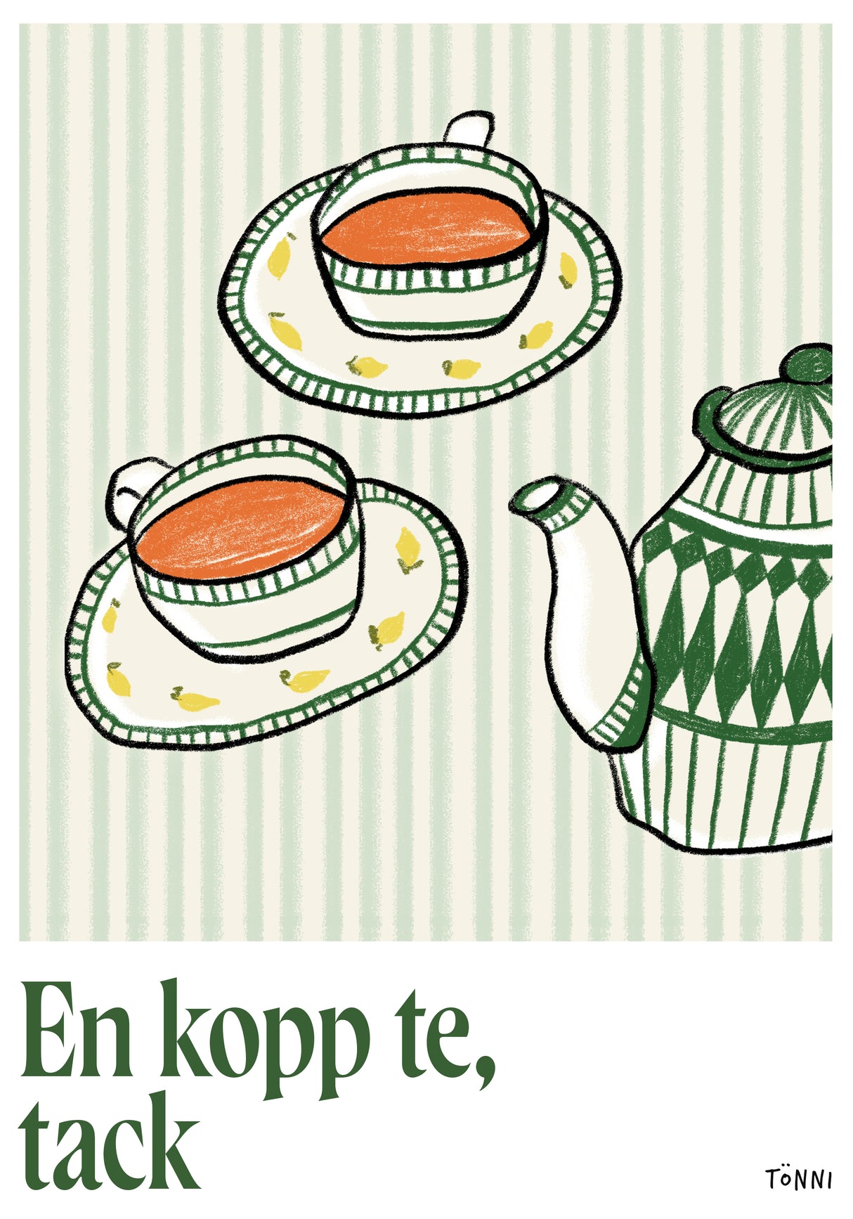 Te, tack