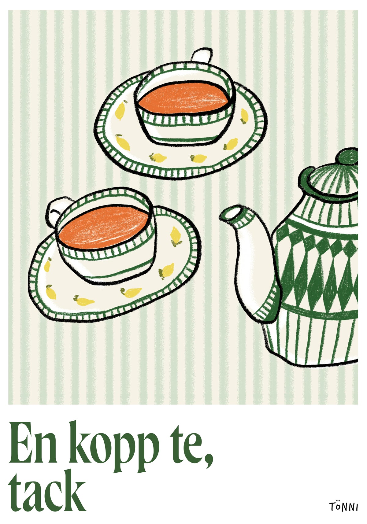 Te, tack