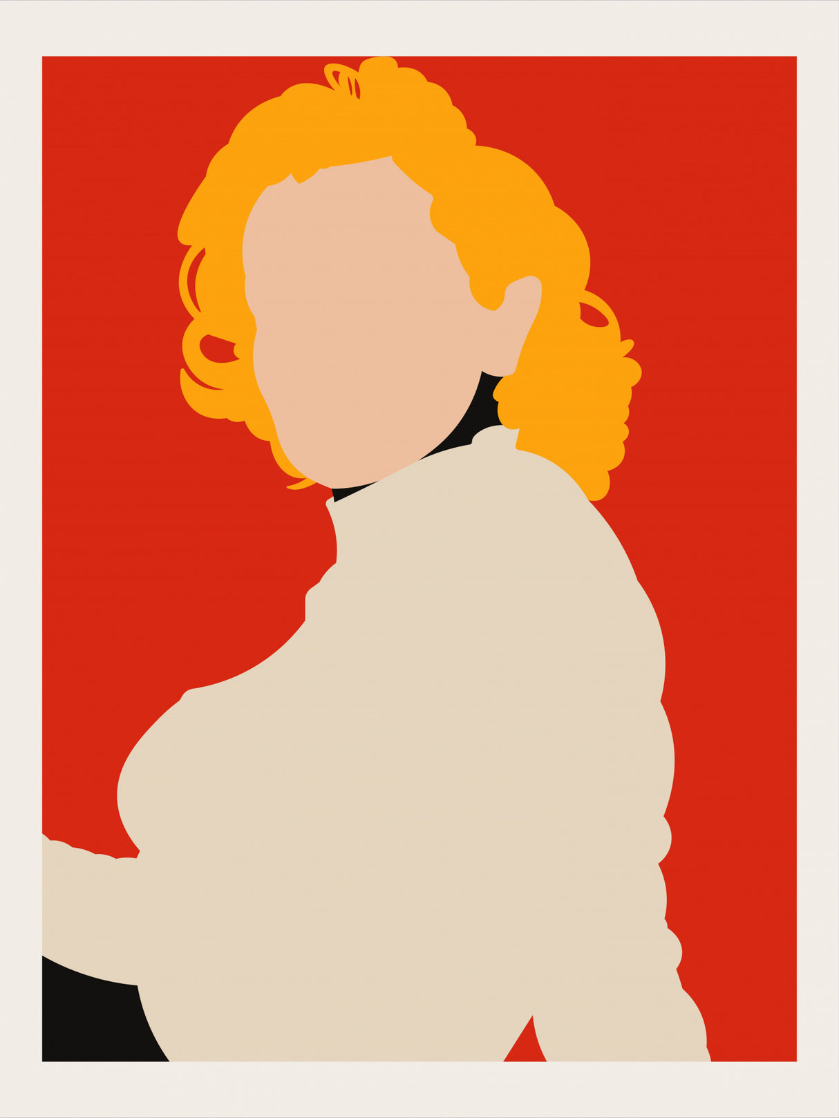 Marilyn Monroe Minimalist Pop Art Poster och Canvastavla