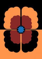 Pansy 1970 Poster och Canvastavla
