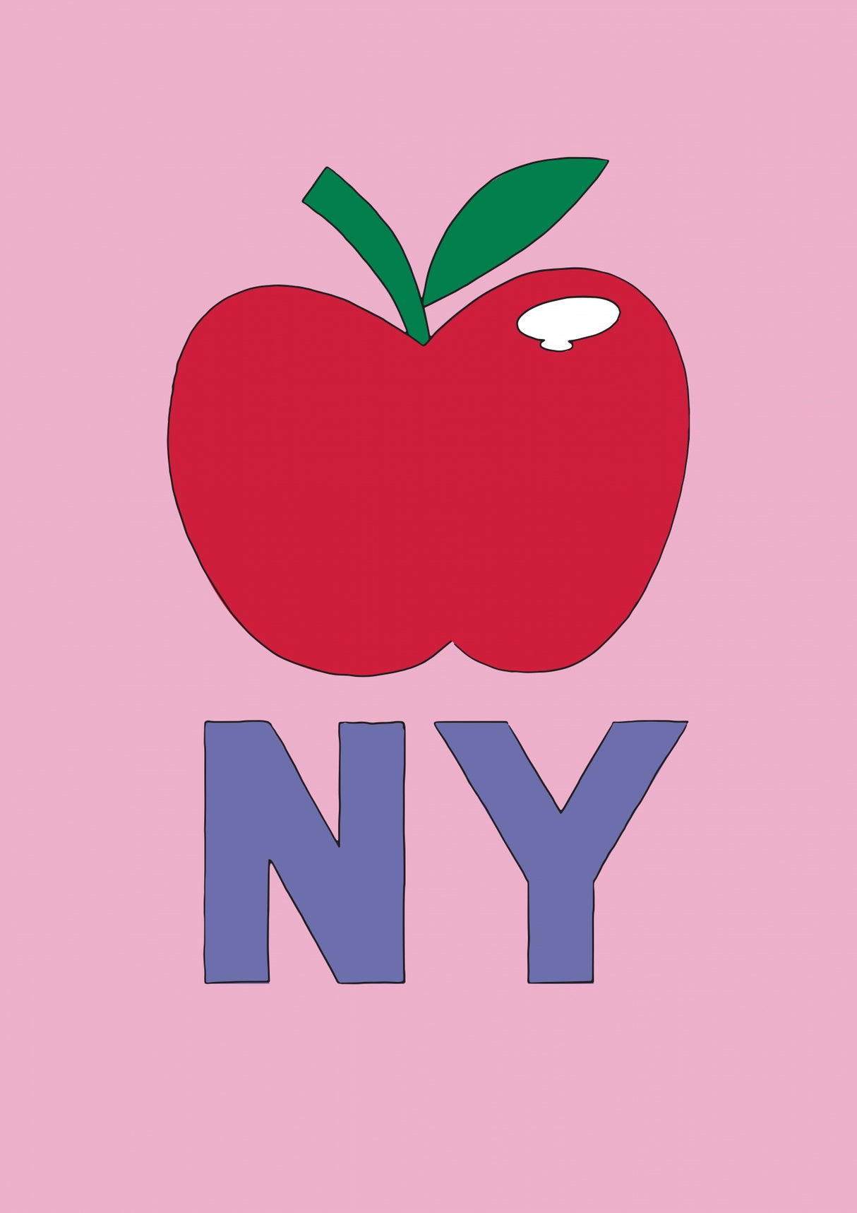 Ny Apple Final Poster och Canvastavla