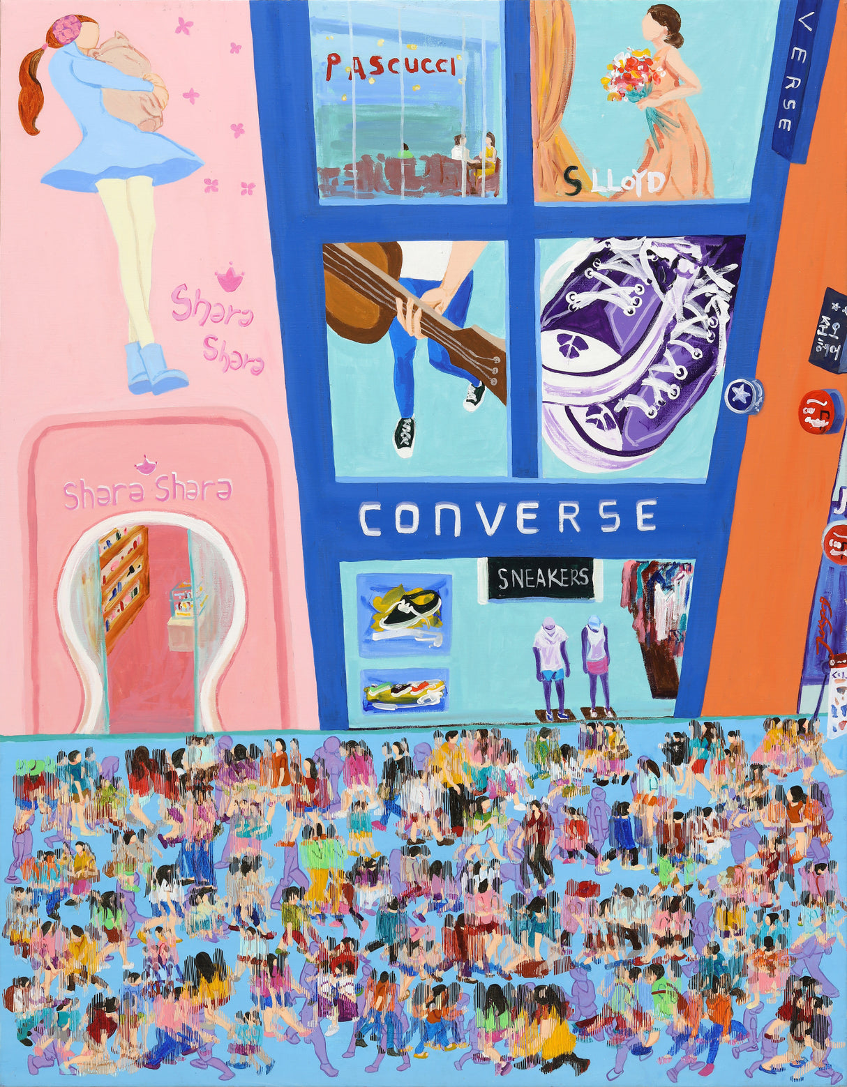 City Life Poster och Canvastavla