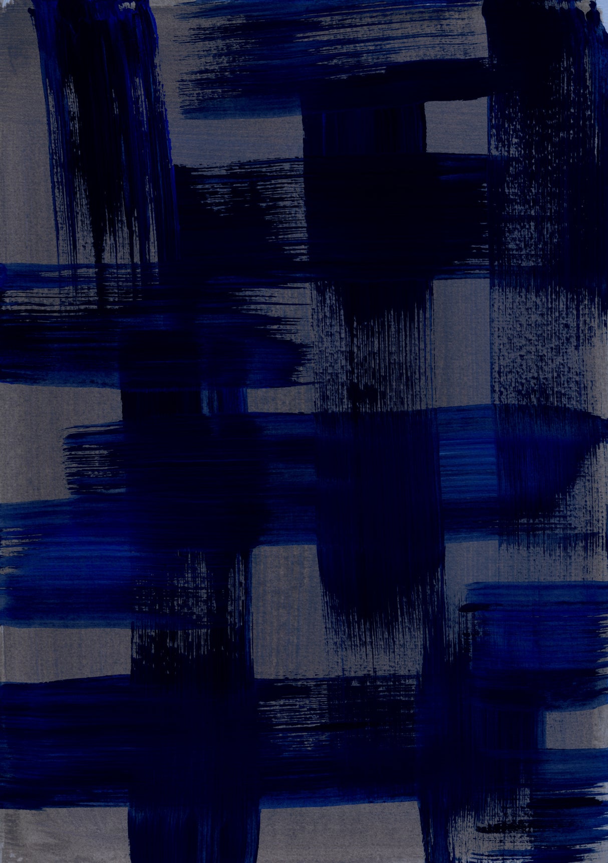 Abstract Brush Strokes 128 Poster och Canvastavla