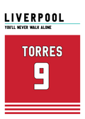 Fernanod Torres  Liverpool Shirt